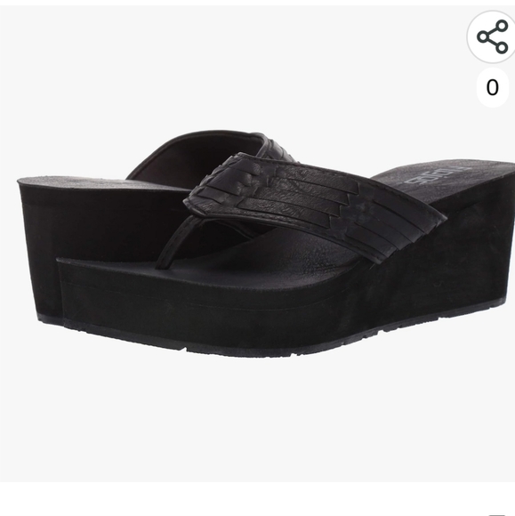 Brand new Flojos Flip flop black size 9 - Picture 8 of 9